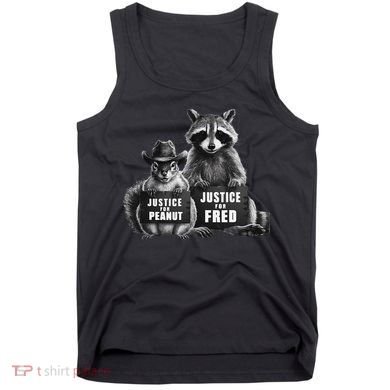 Justice For Peanut The Squirrel And Fred The Raccoon Tank Top
