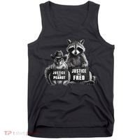 Justice For Peanut The Squirrel And Fred The Raccoon Tank Top thumb 0