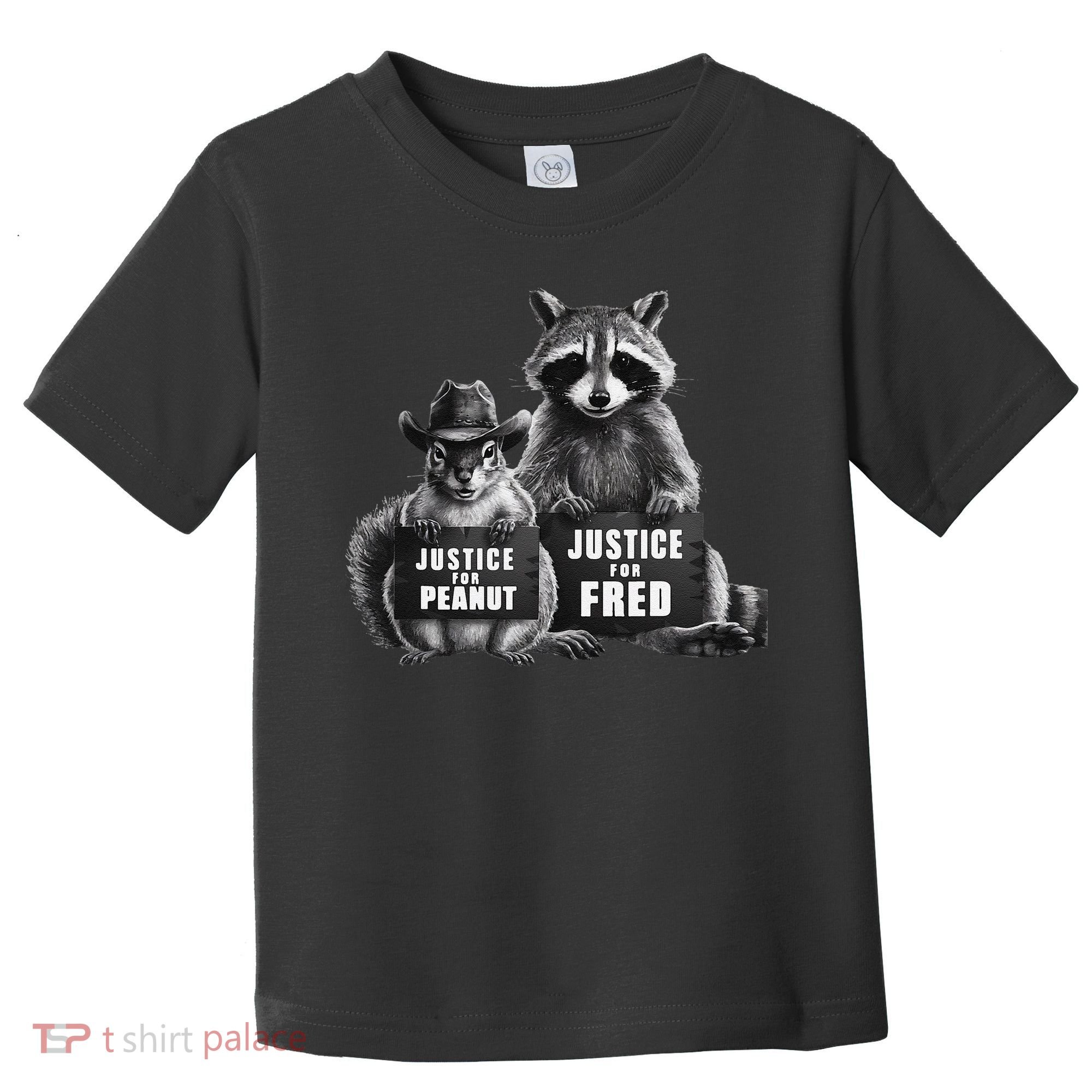 Justice For Peanut The Squirrel And Fred The Raccoon Toddler T-Shirt