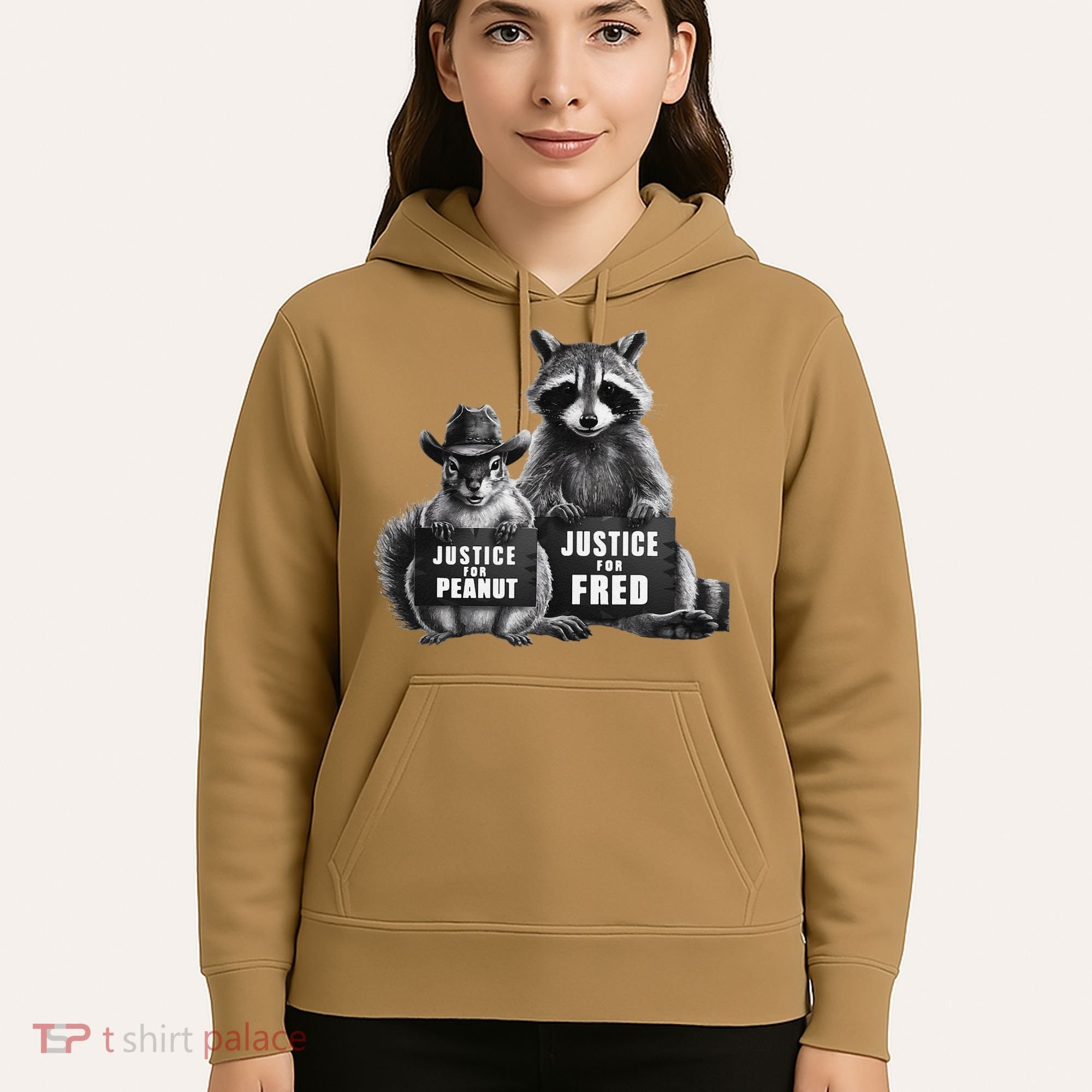 Justice For Peanut The Squirrel And Fred The Raccoon Hoodie