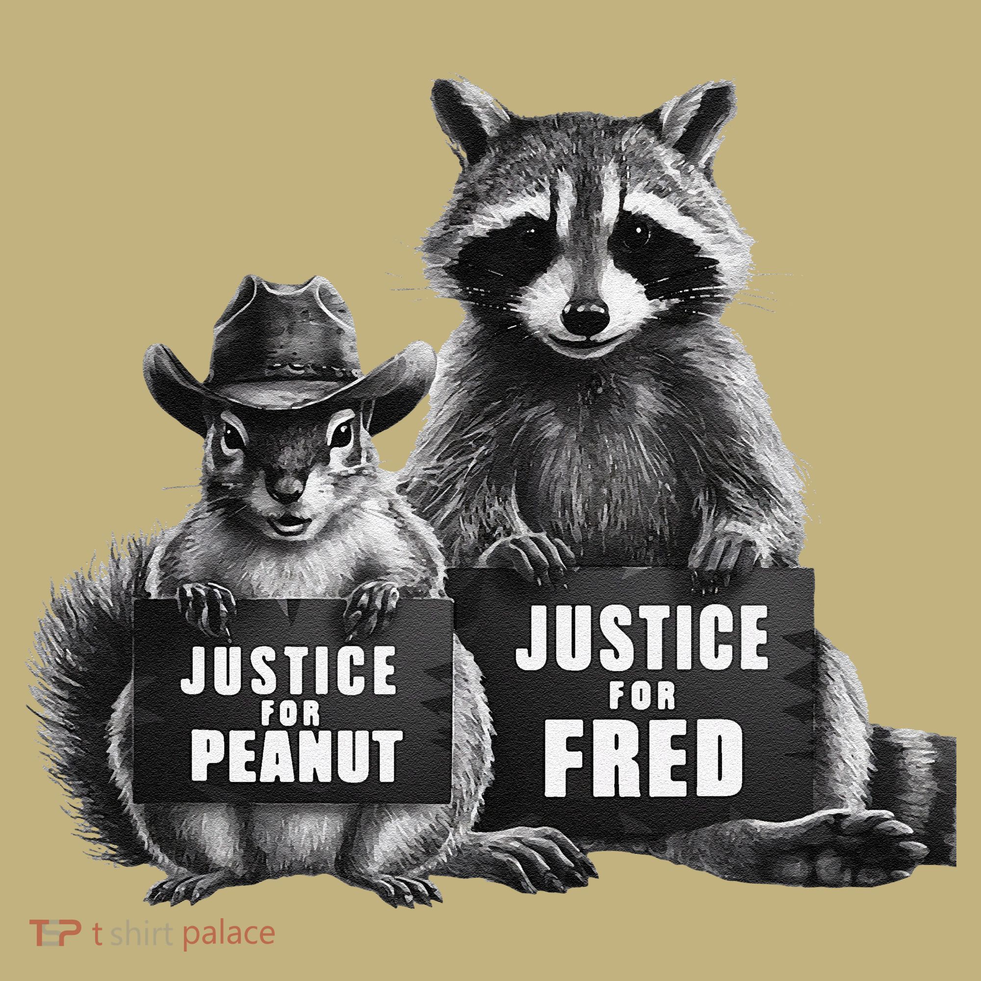 Justice For Peanut The Squirrel And Fred The Raccoon Sweatshirt