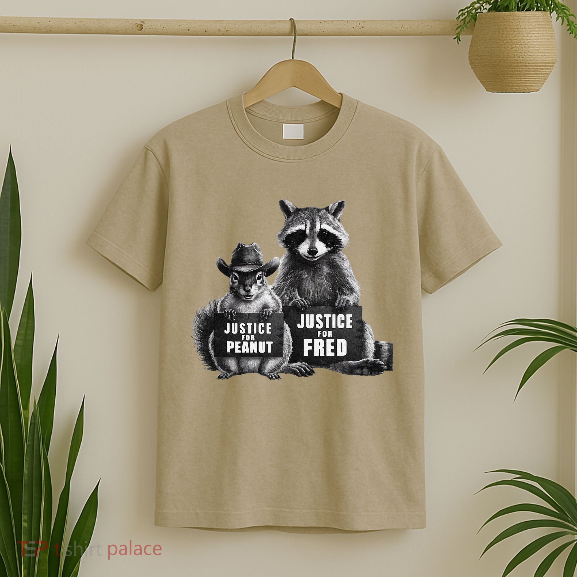 Justice For Peanut The Squirrel And Fred The Raccoon T-Shirt