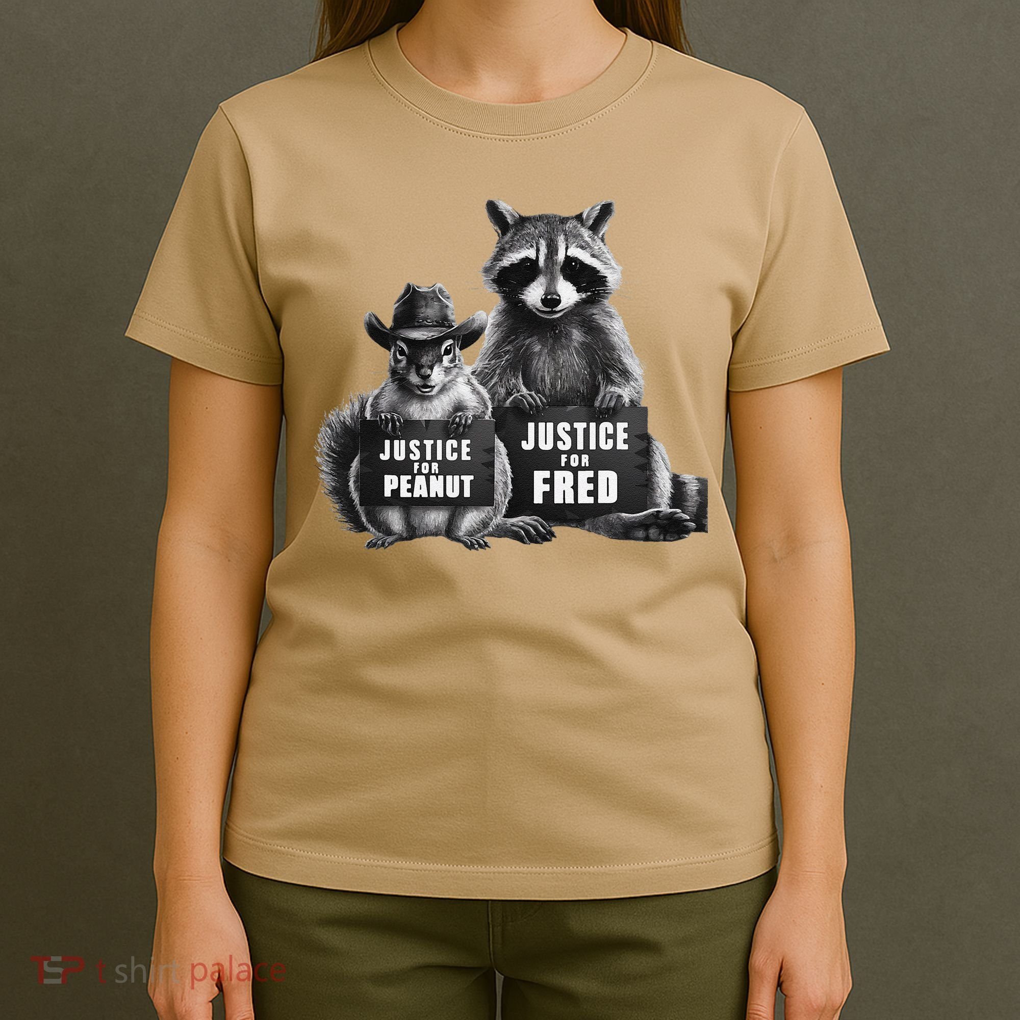 Justice For Peanut The Squirrel And Fred The Raccoon T-Shirt