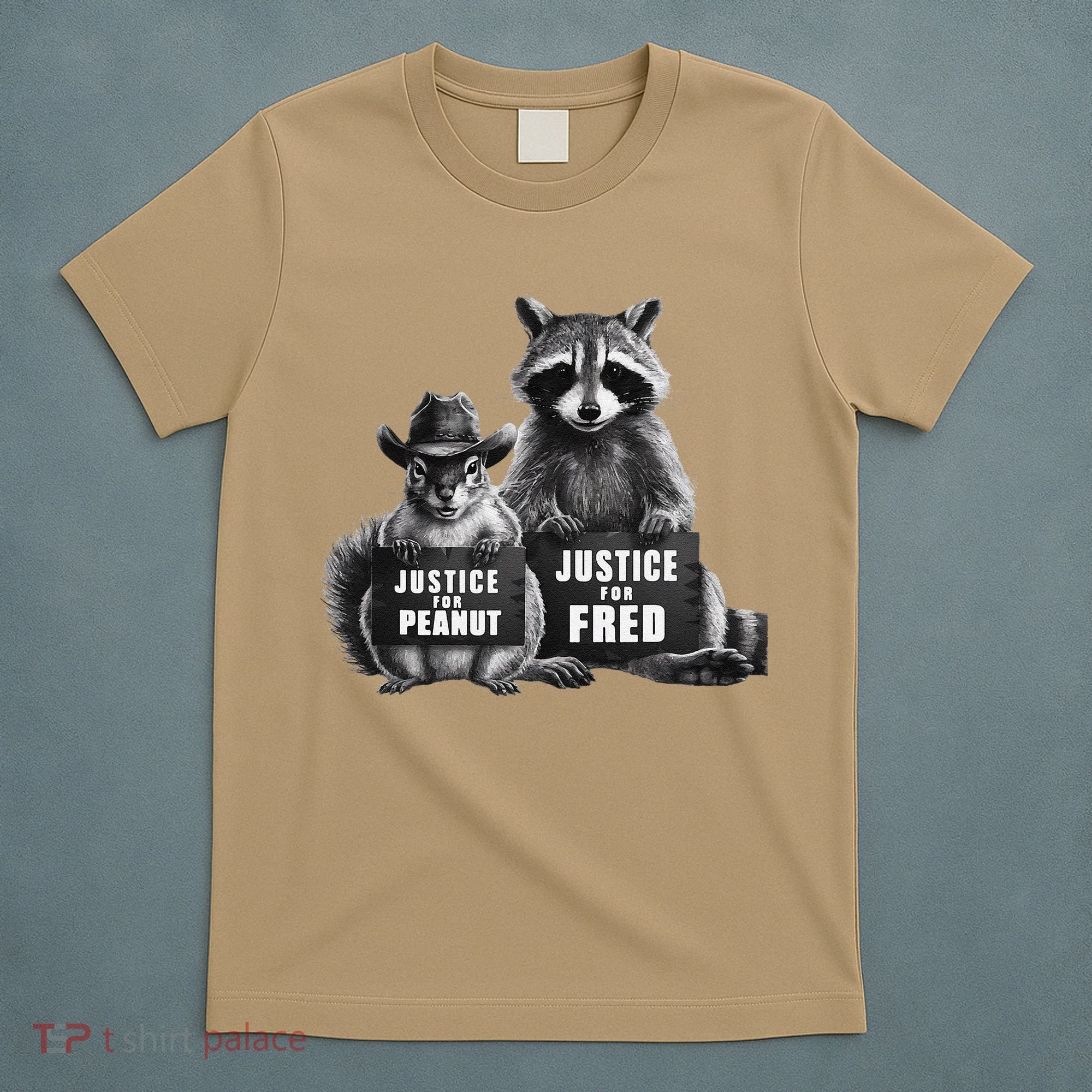 Justice For Peanut The Squirrel And Fred The Raccoon T-Shirt