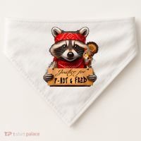 Justice For Peanut The Squirrel Pnut & Fred The Raccoon USA-Made Doggie Bandana thumb 0