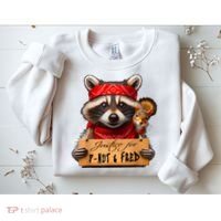 Justice For Peanut The Squirrel Pnut & Fred The Raccoon Sweatshirt thumb 2