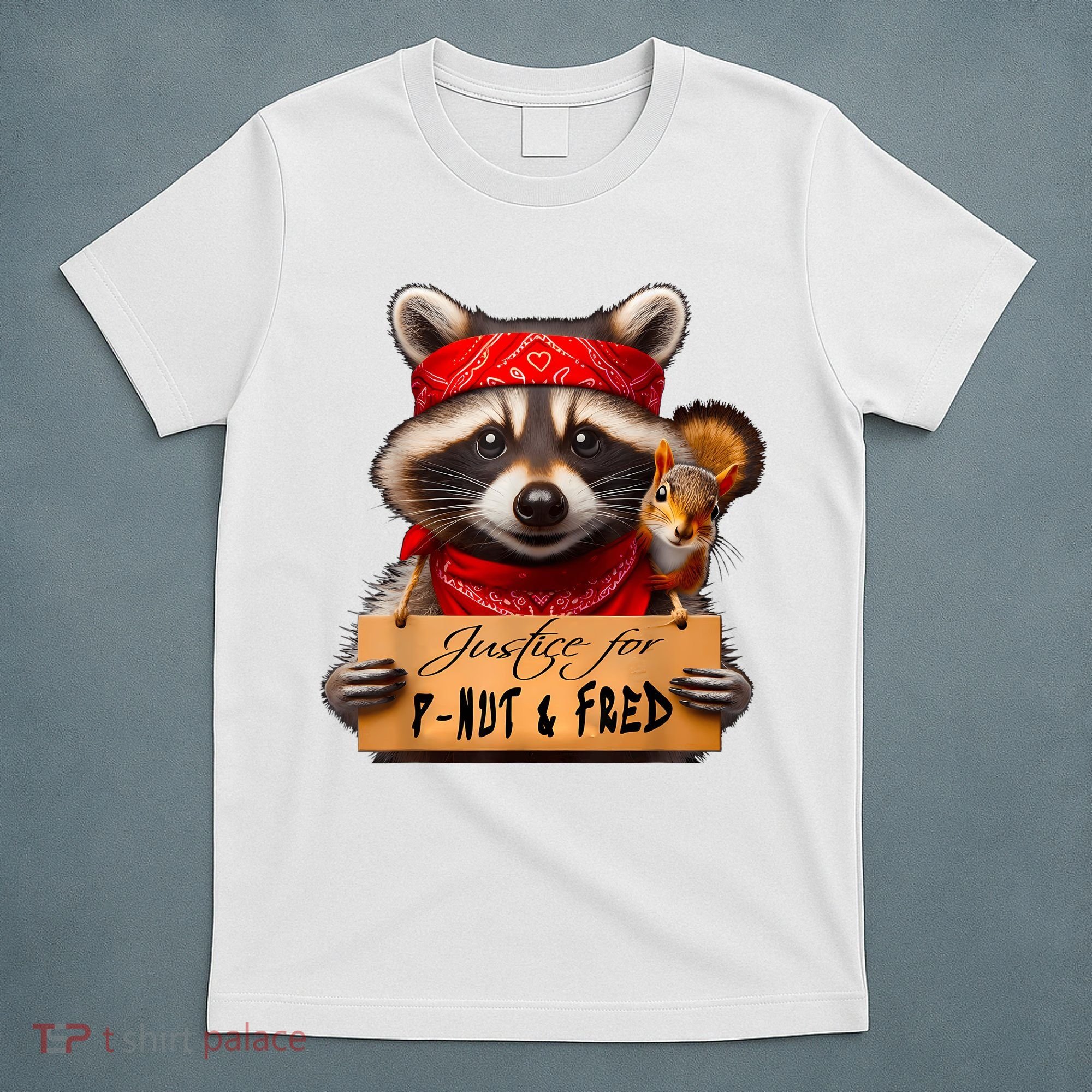 Justice For Peanut The Squirrel Pnut & Fred The Raccoon T-Shirt