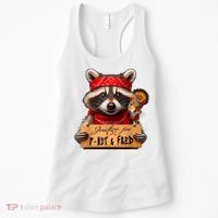 Justice For Peanut The Squirrel Pnut & Fred The Raccoon Women's Tank Top thumb 0