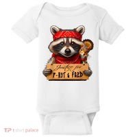 Justice For Peanut The Squirrel Pnut & Fred The Raccoon Baby Bodysuit thumb 0