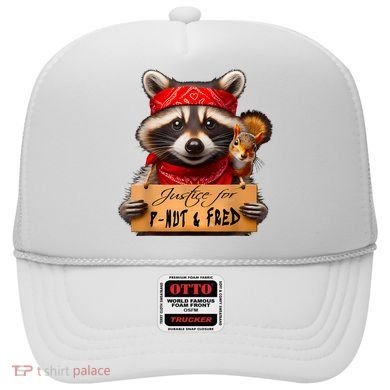 Justice For Peanut The Squirrel Pnut & Fred The Raccoon Hat