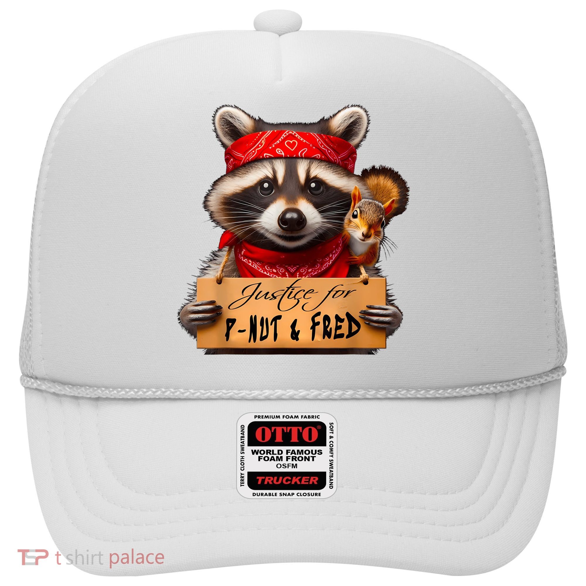 Justice For Peanut The Squirrel Pnut & Fred The Raccoon Hat