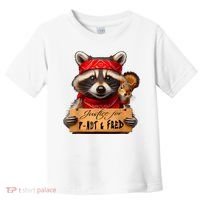 Justice For Peanut The Squirrel Pnut & Fred The Raccoon Toddler T-Shirt thumb 0