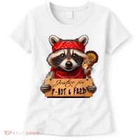 Justice For Peanut The Squirrel Pnut & Fred The Raccoon Women's T-Shirt thumb 0