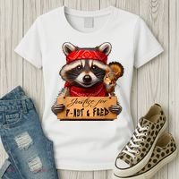 Justice For Peanut The Squirrel Pnut & Fred The Raccoon Women's T-Shirt thumb 3