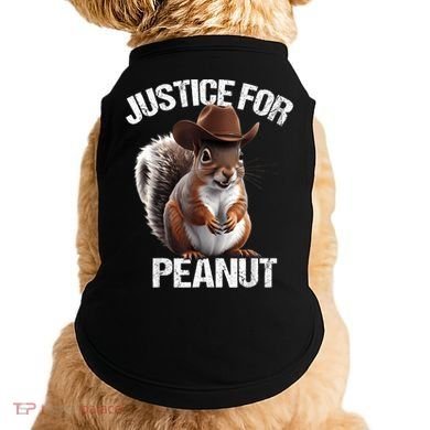 Justice For Peanut The Squirrel Peanut Squirrel Doggie Tank