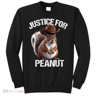 Justice For Peanut The Squirrel Peanut Squirrel Sweatshirt