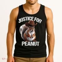 Justice For Peanut The Squirrel Peanut Squirrel Tank Top thumb 3