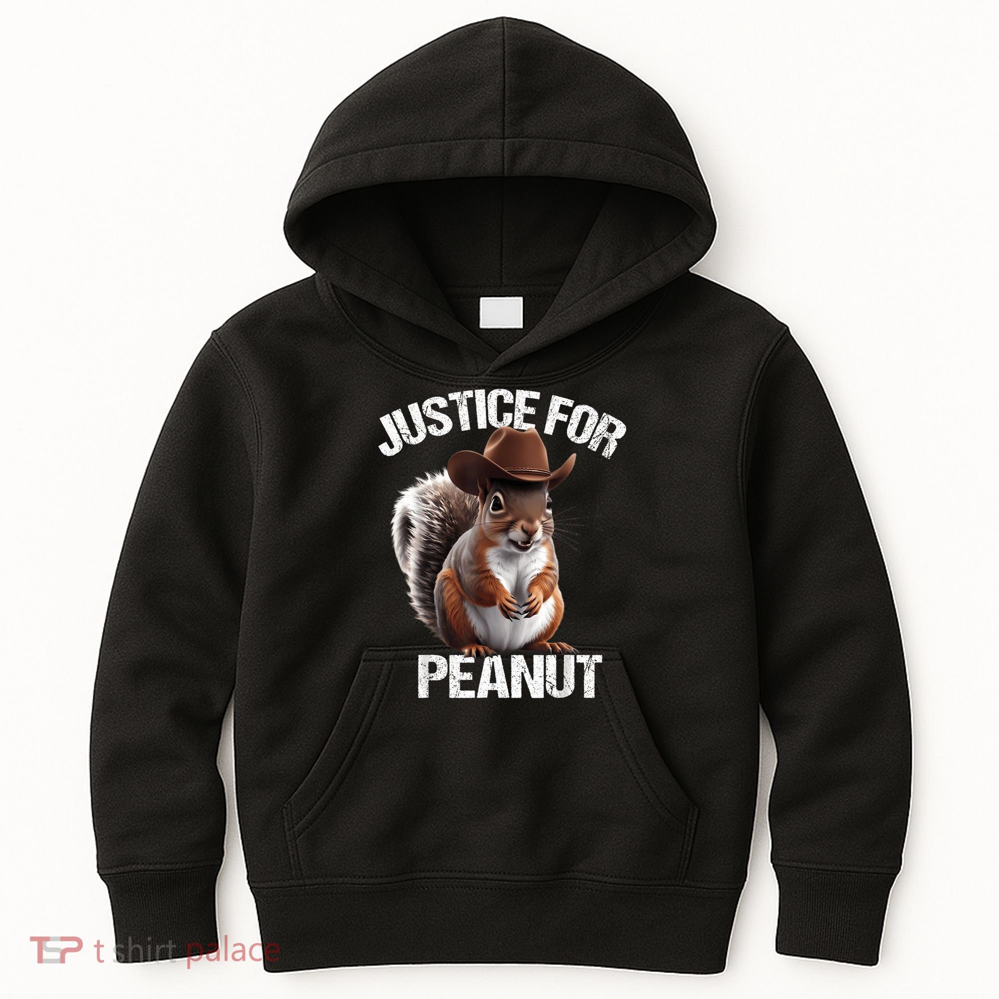 Justice For Peanut The Squirrel Peanut Squirrel Kids Hoodie