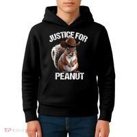 Justice For Peanut The Squirrel Peanut Squirrel Kids Hoodie thumb 4