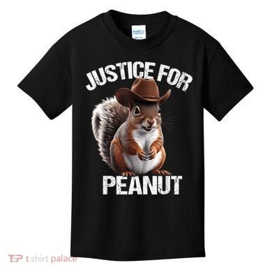 Justice For Peanut The Squirrel Peanut Squirrel Kids T-Shirt