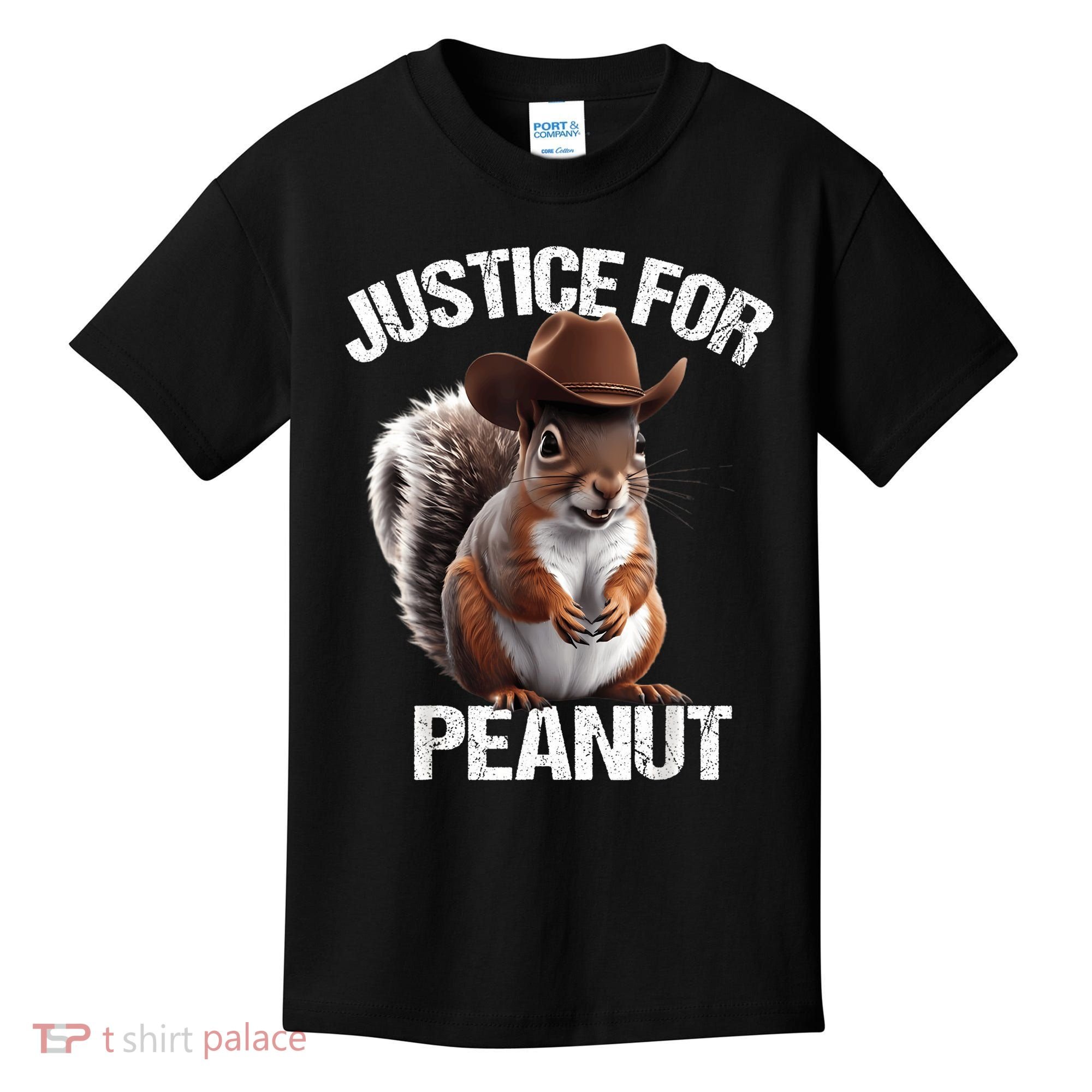 Justice For Peanut The Squirrel Peanut Squirrel Kids T-Shirt
