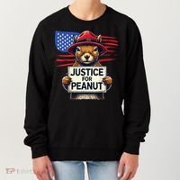 Justice For Peanut The Squirrel Women's Sweatshirt thumb 0