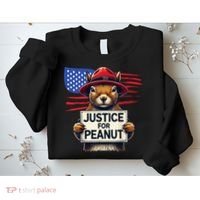 Justice For Peanut The Squirrel Sweatshirt thumb 2
