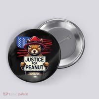 Justice For Peanut The Squirrel Button thumb 0