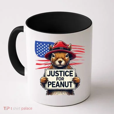 Justice For Peanut The Squirrel Coffee Mug