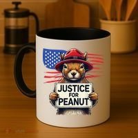 Justice For Peanut The Squirrel Coffee Mug thumb 4
