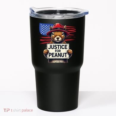 Justice For Peanut The Squirrel Tumbler