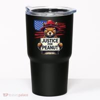 Justice For Peanut The Squirrel Tumbler thumb 0