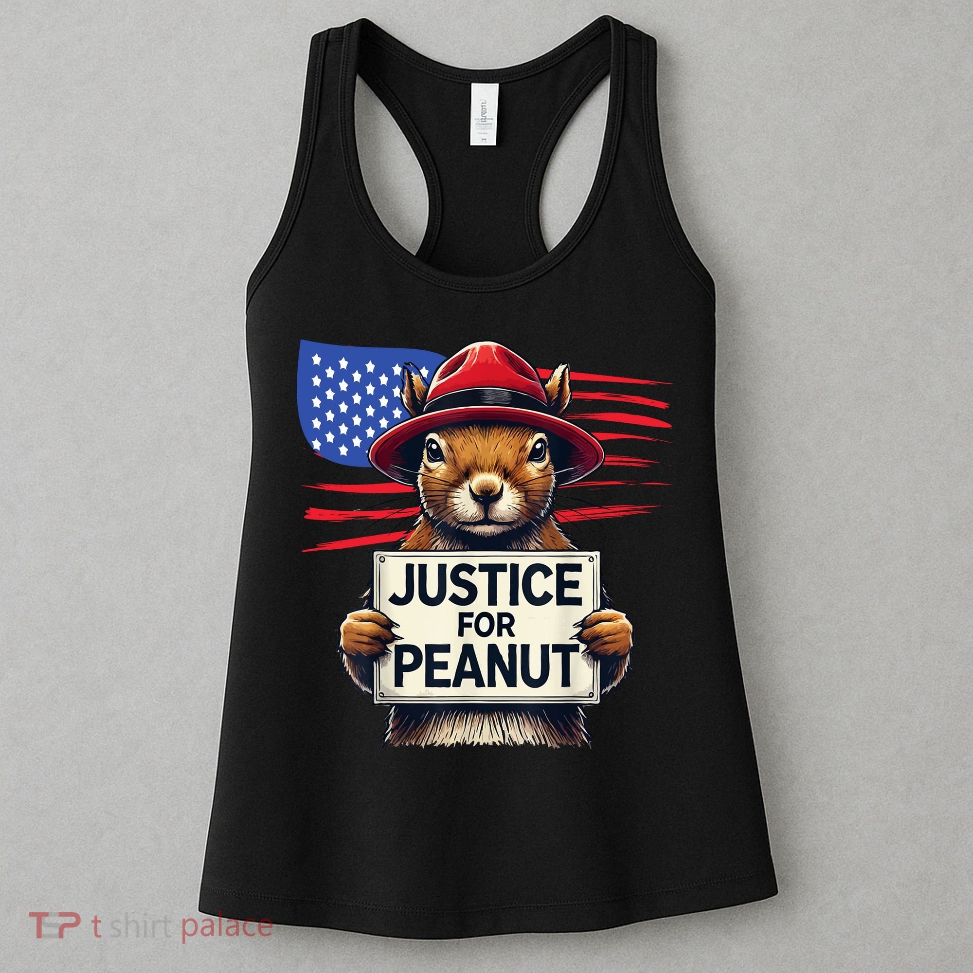 Justice For Peanut The Squirrel Women's Tank Top