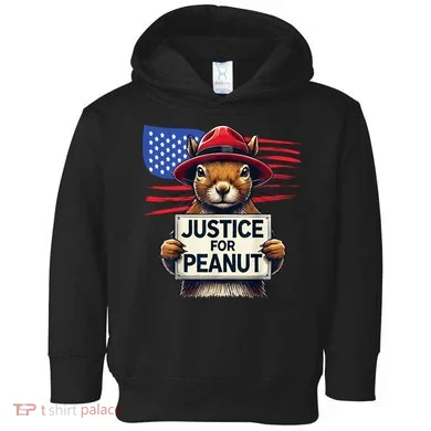 Justice For Peanut The Squirrel Toddler Hoodie