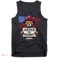 Justice For Peanut The Squirrel Tank Top thumb 0