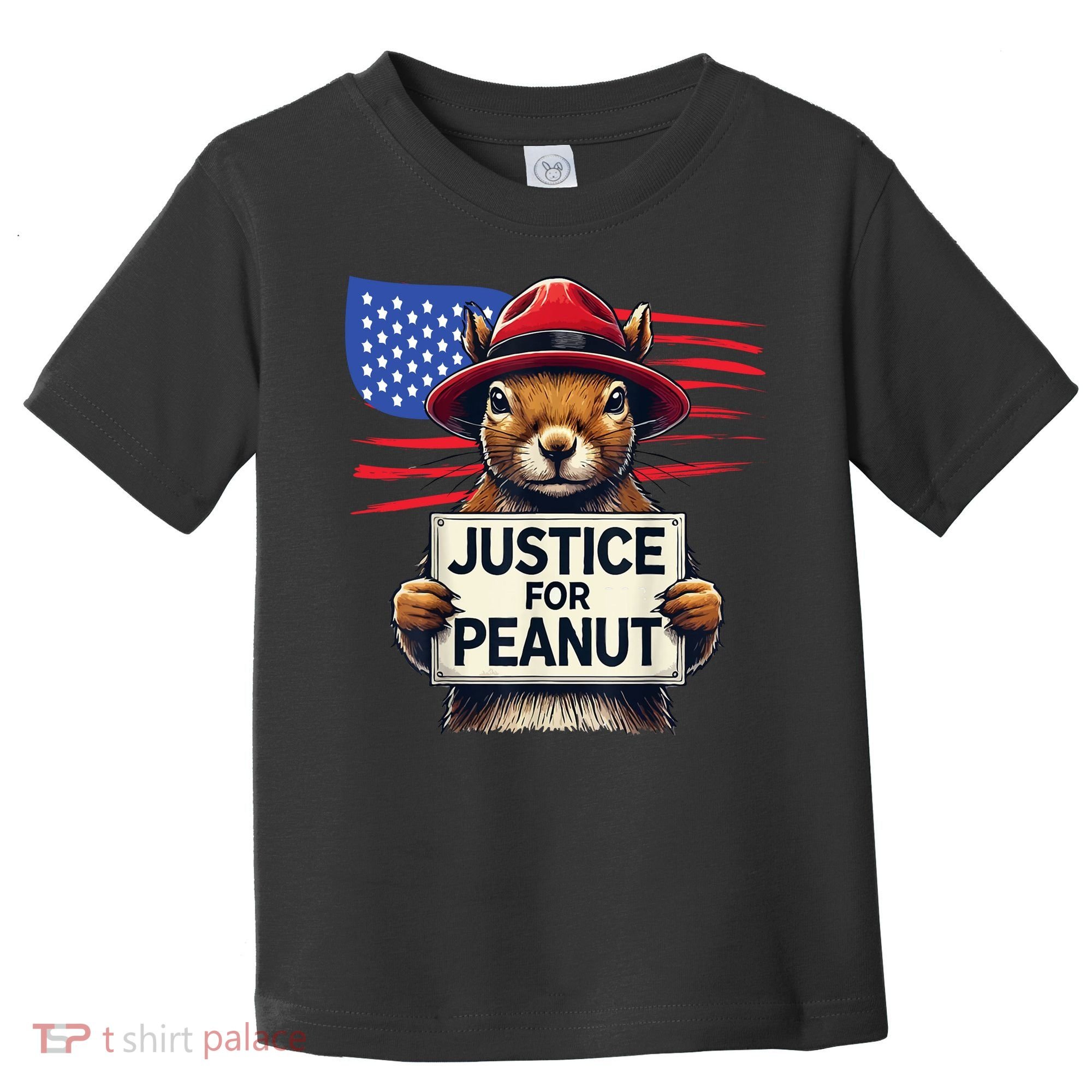 Justice For Peanut The Squirrel Toddler T-Shirt