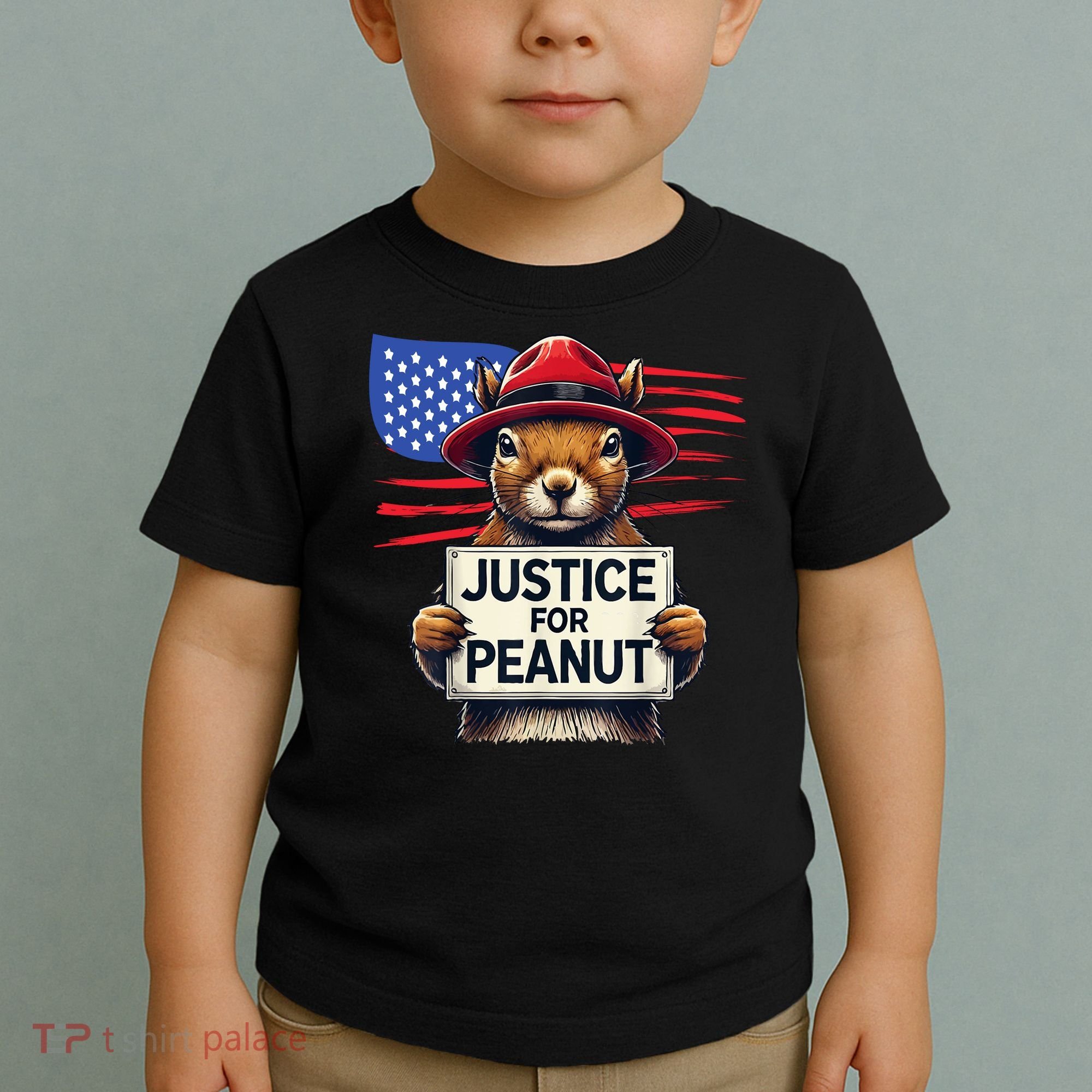 Justice For Peanut The Squirrel Toddler T-Shirt