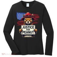 Justice For Peanut The Squirrel Women's Long Sleeve Shirt thumb 0