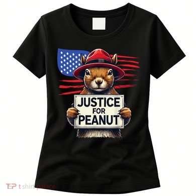 Justice For Peanut The Squirrel Women's T-Shirt