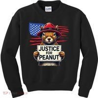 Justice For Peanut The Squirrel Kids Sweatshirt thumb 0