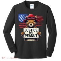 Justice For Peanut The Squirrel Kids Long Sleeve Shirt thumb 0