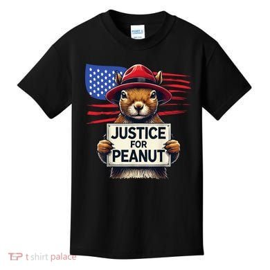 Justice For Peanut The Squirrel Kids T-Shirt