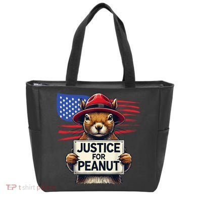 Justice For Peanut The Squirrel Tote Bag