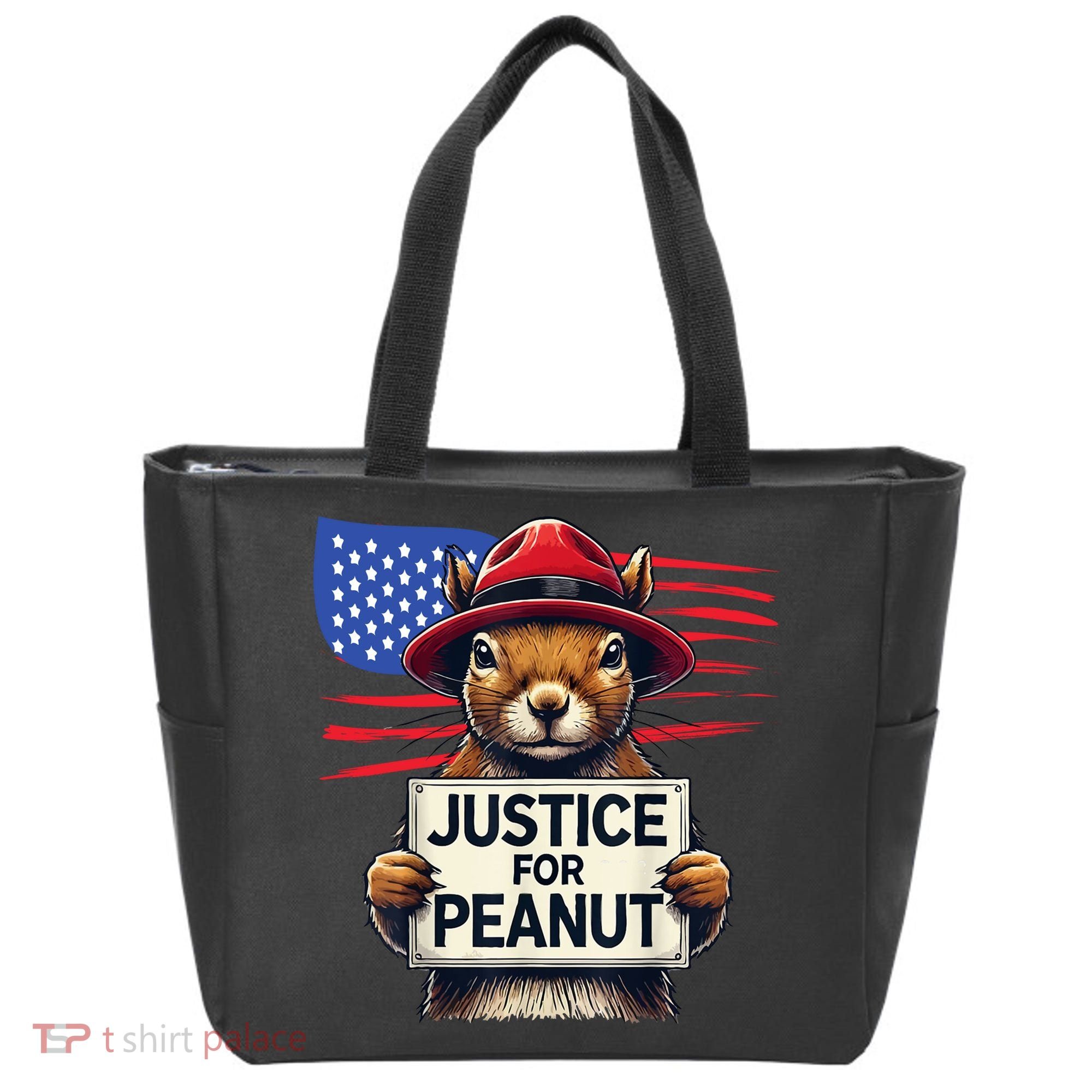 Justice For Peanut The Squirrel Tote Bag