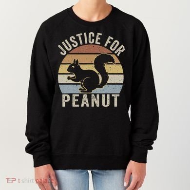 Justice For Peanut The Squirrel The Squirrel Pnut Women's Sweatshirt