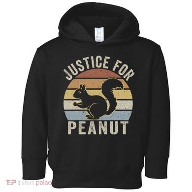 Justice For Peanut The Squirrel The Squirrel Pnut Toddler Hoodie