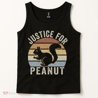 Justice For Peanut The Squirrel The Squirrel Pnut Tank Top thumb 2