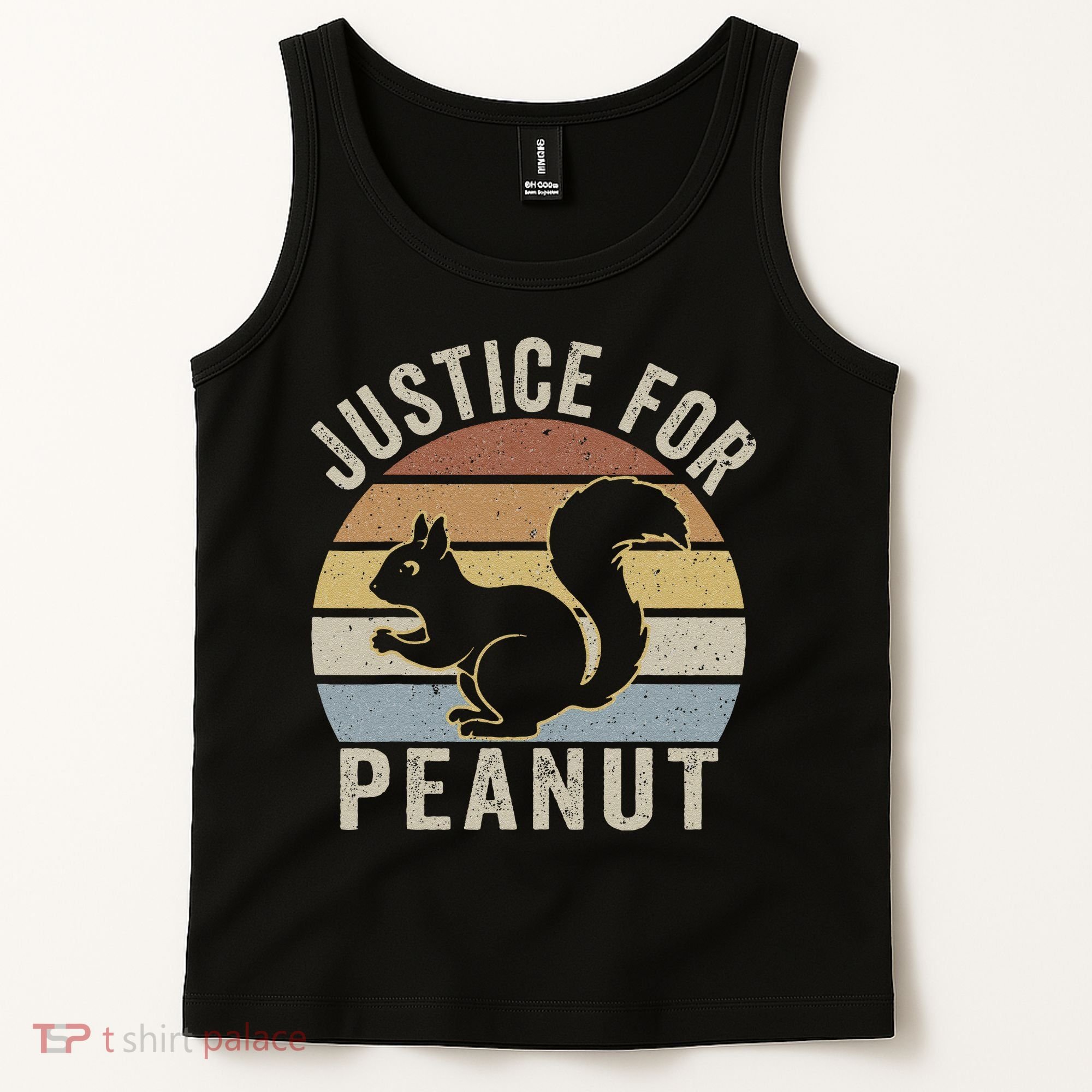 Justice For Peanut The Squirrel The Squirrel Pnut Tank Top