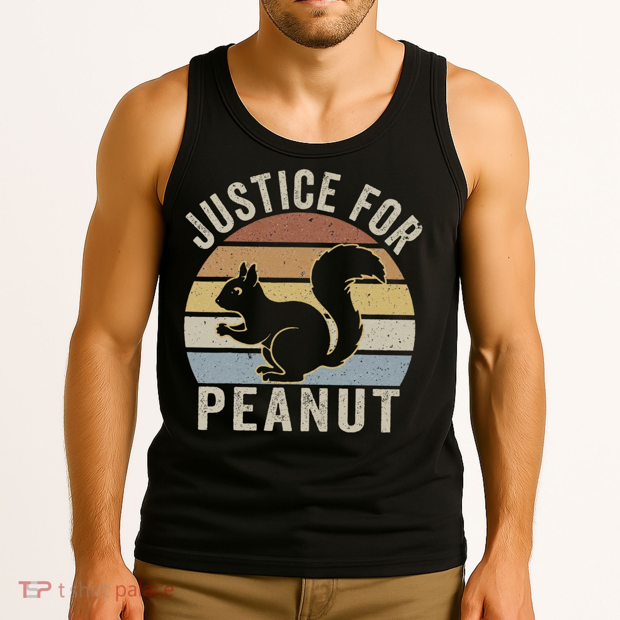 Justice For Peanut The Squirrel The Squirrel Pnut Tank Top