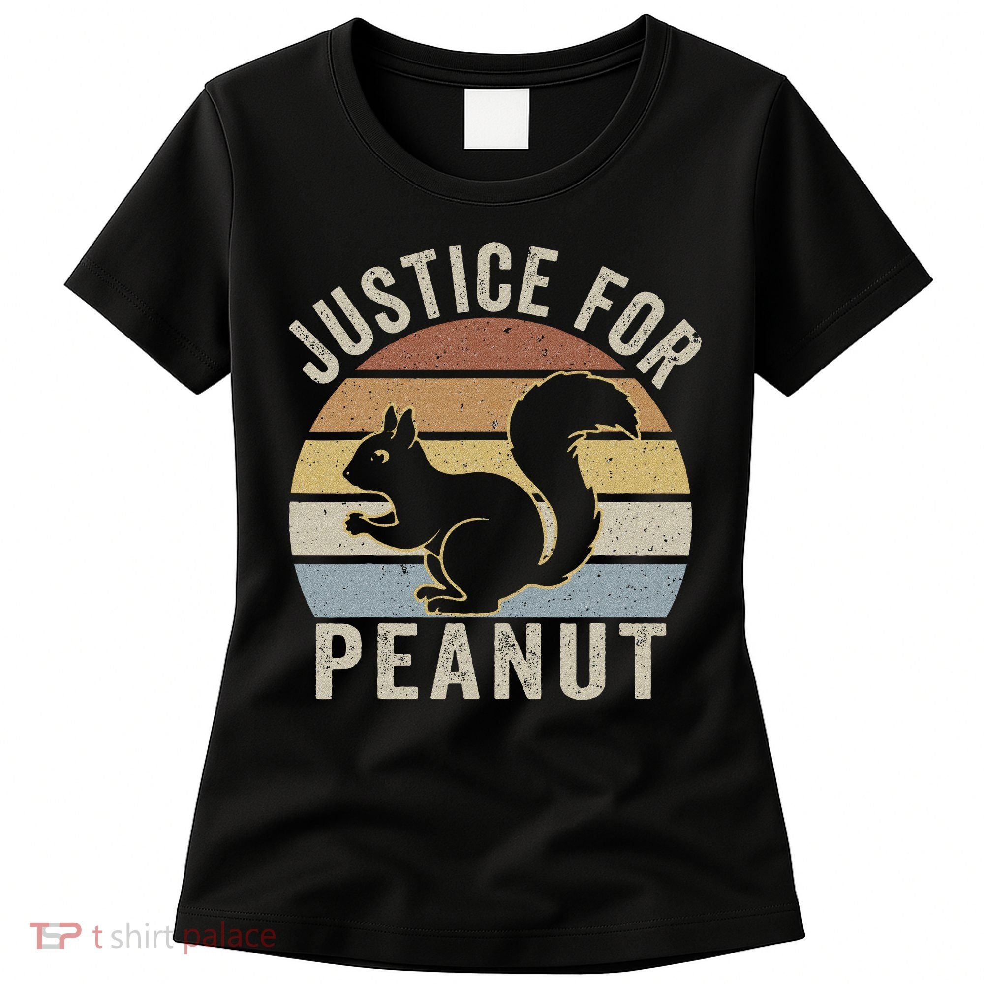 Justice For Peanut The Squirrel The Squirrel Pnut Women's T-Shirt